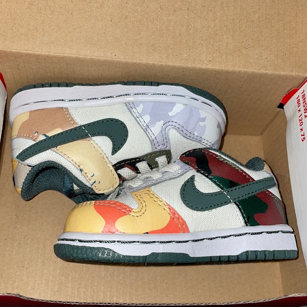 Nike Multi Camo Dunk Low SE